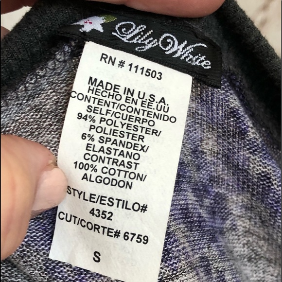 Muted Floral short cardigan - Picture 3 of 4